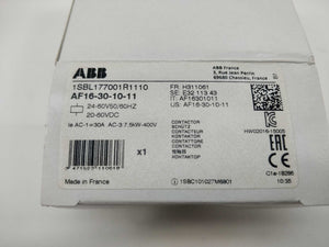 ABB 1SBL177001R1110 AF16-30-10-11 24-60V50/60HZ 20-60VDC Contactor