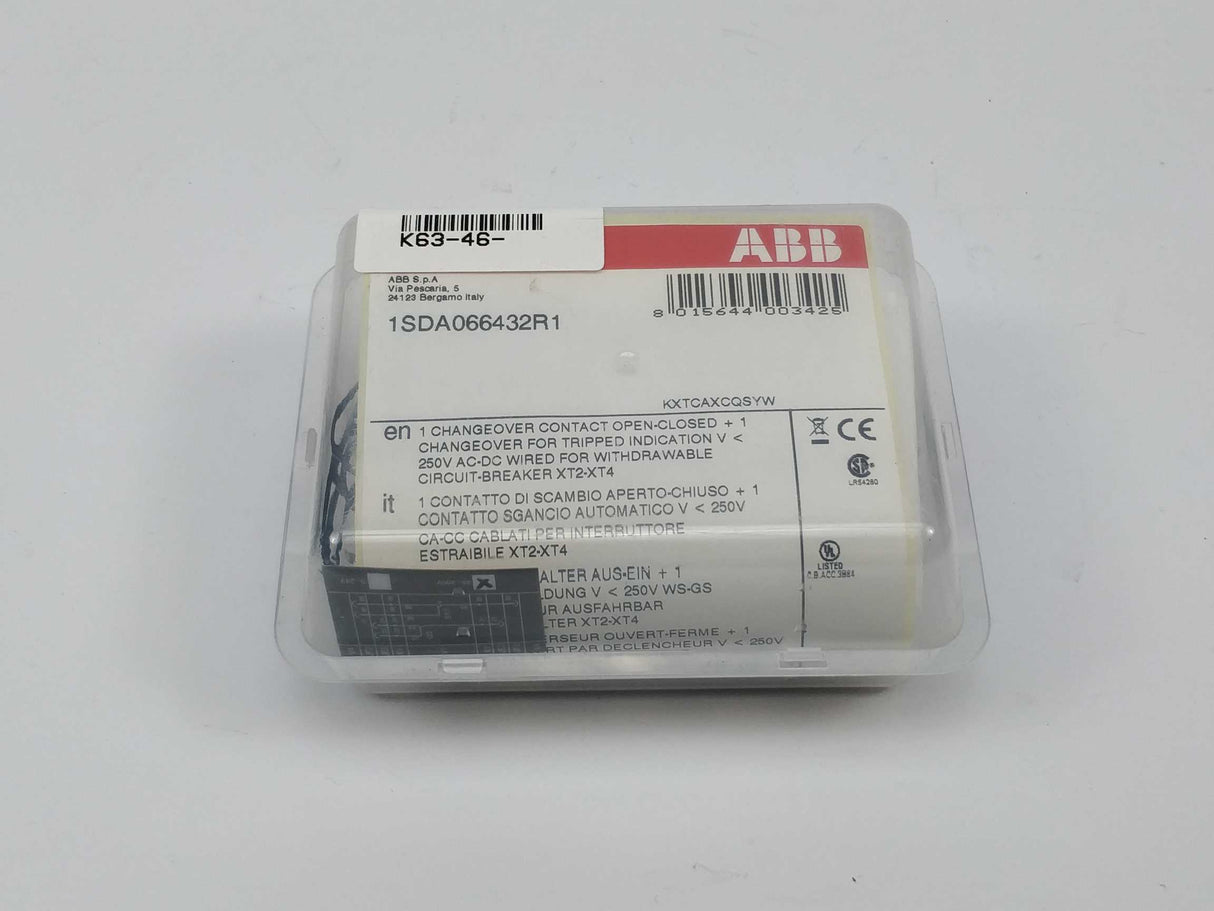 ABB 1SDA066432R1 Changeover contact open-closed