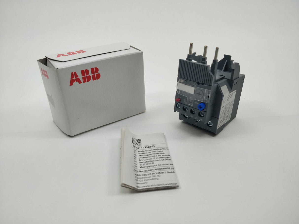 ABB 1SAZ721201R1035 TF42-4.2 Thermal Overload Relay 3.1 - 4.2 A