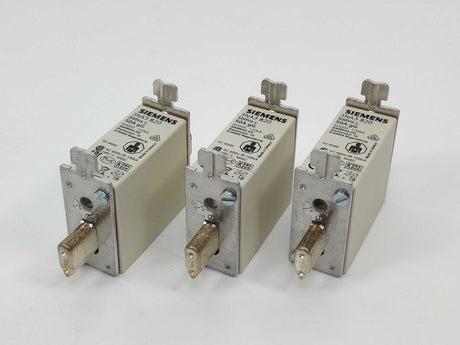 Siemens 3NA3820 LV HRC fuse element NH000 3pcs. 50A