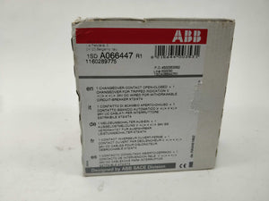 ABB 1SDA066447R1 1 CHANGEOVER CONTACT OPEN-CLOSED