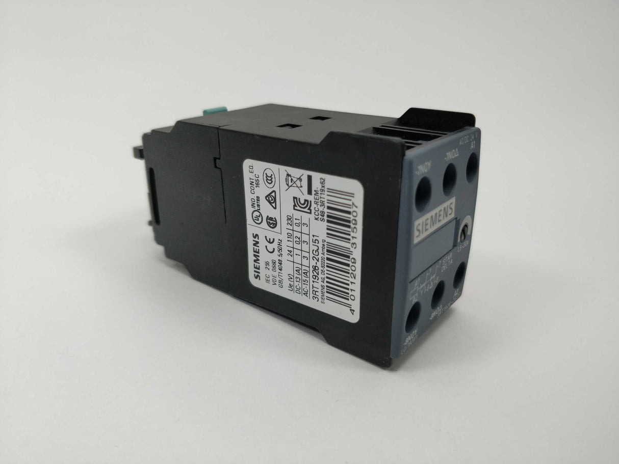 Siemens 3RT1926-2GJ51 Time-delayed Auxiliary Switch