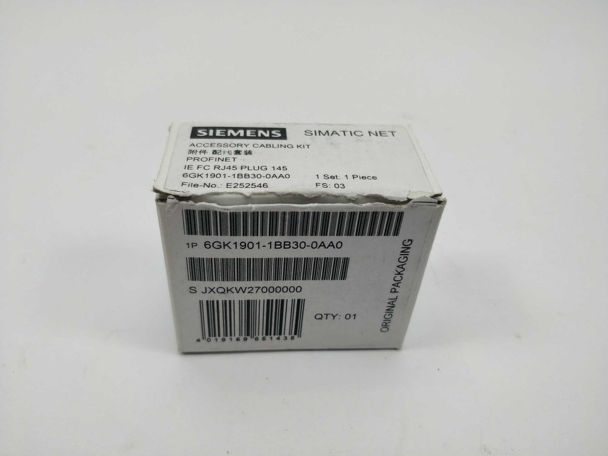 Siemens 6GK1901-1BB30-0AA0 Ethernet FC RJ45 plug 145