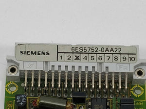 Siemens 6ES5752-0AA22 Interface submodule