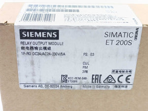 Siemens 6ES7138-4FR00-0AA0 Relay Output Module