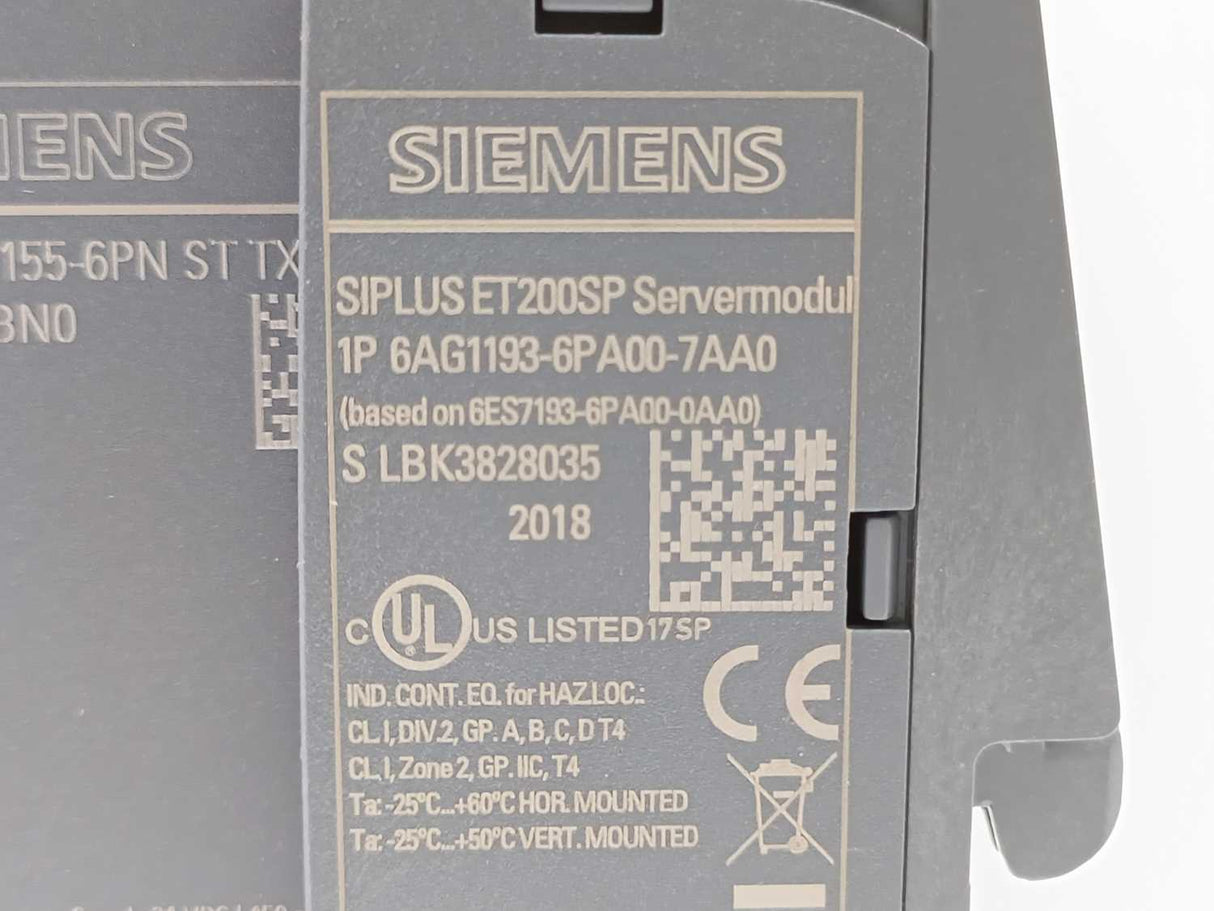 Siemens 6AG2155-6AU01-4BN0 PROFINET interface module