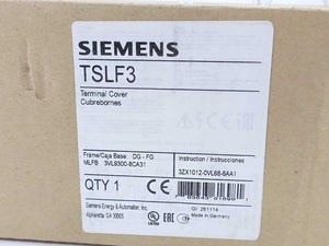 Siemens 3VL9300-8CA31 TSLF3 Terminal Covers 2 covers 3-pole