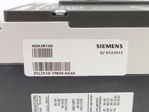 Siemens 3VL2510-1PB30-0AA0 VL Circuit Breaker