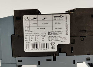 Siemens 3RV2711-4AD10 Circuit breaker