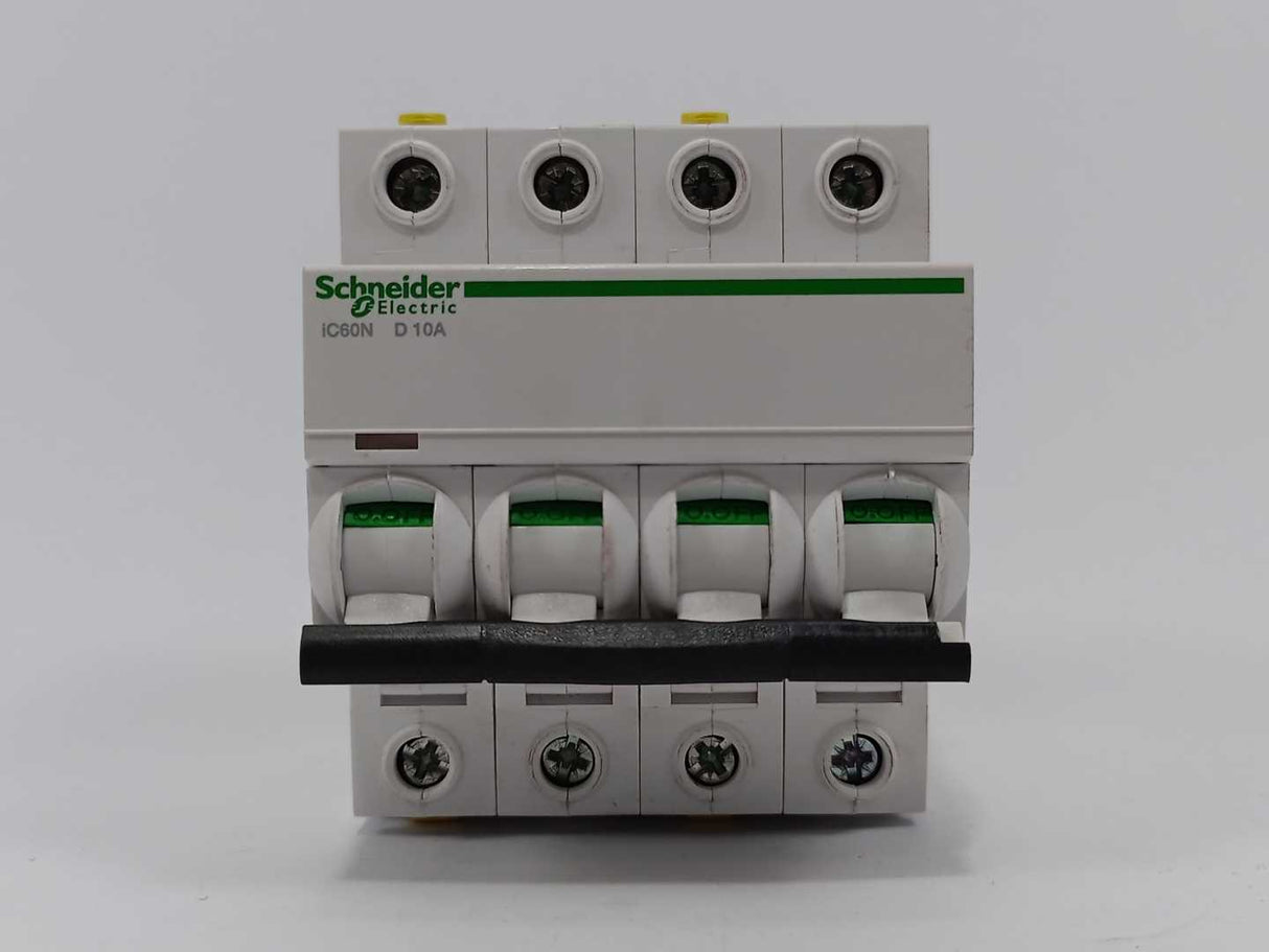 Schneider Electric A9F05410 iC60N Circuit Breaker D 10A D10