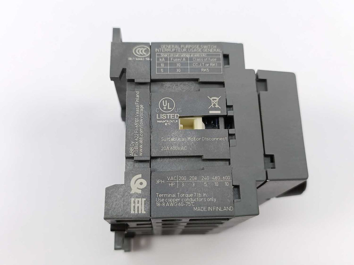 ABB 1SCA104816R1001 3-Pole, lth= 25A, 50-60Hz