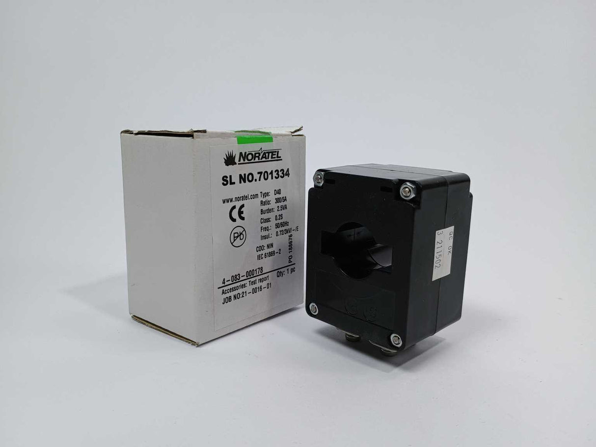 Noratel 4-083-000178 D40 300/5A Current transformer