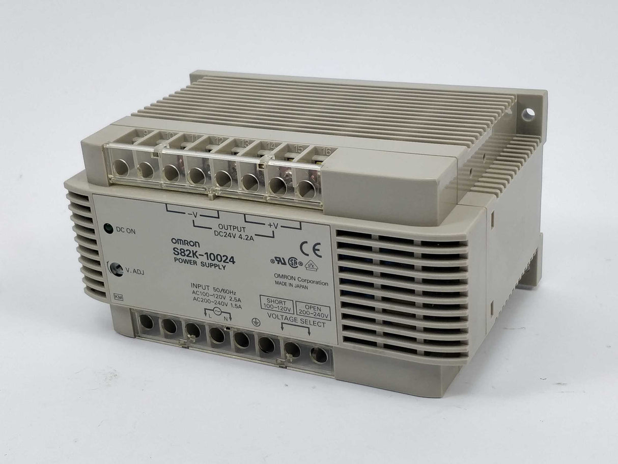 OMRON S82K-10024 Out 24V 4.2A Power Supply