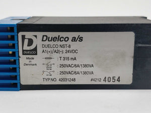 Duelco 42031248 NST-8 Emergency stop relay