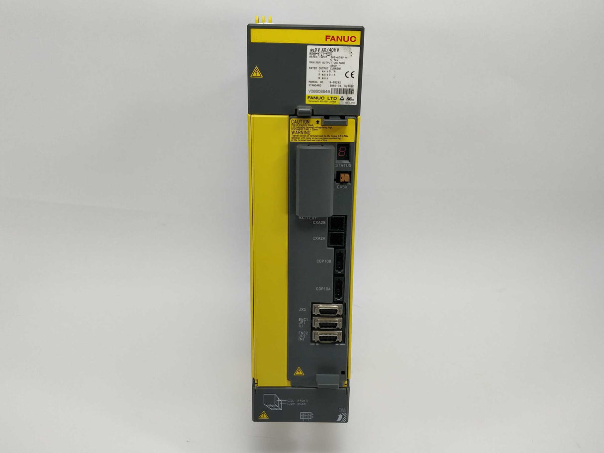 Fanuc A06B-6127-H207 αiSV Ver.D + A20B-2101-0041/11G