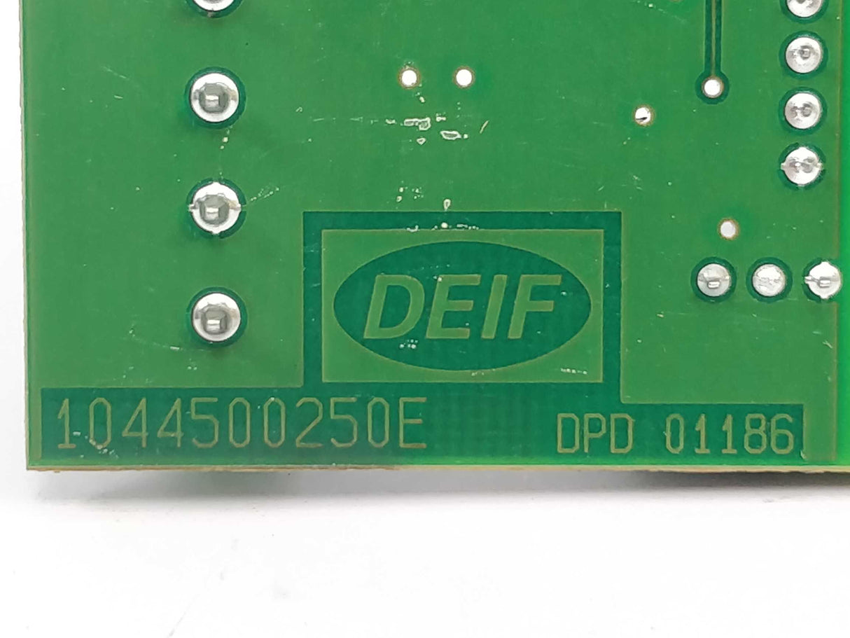 Deif 1044500250E DPD 01186 Spare card