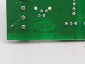 Deif 1044500250D DPD 01186 Spare card