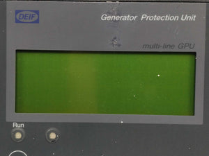 Deif 2034500019B Multi-line Generator Protection Unit