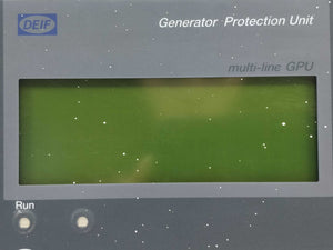 Deif 2034500019B Multi-line Generator Protection Unit