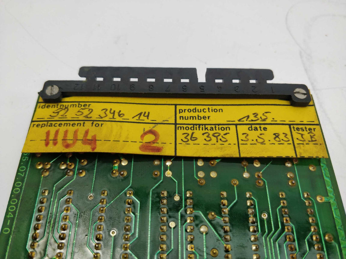 Liebherr 925234614 PCB