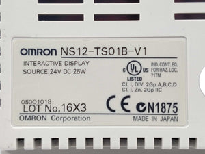 OMRON NS12-TS01B-V1 Interactive Display