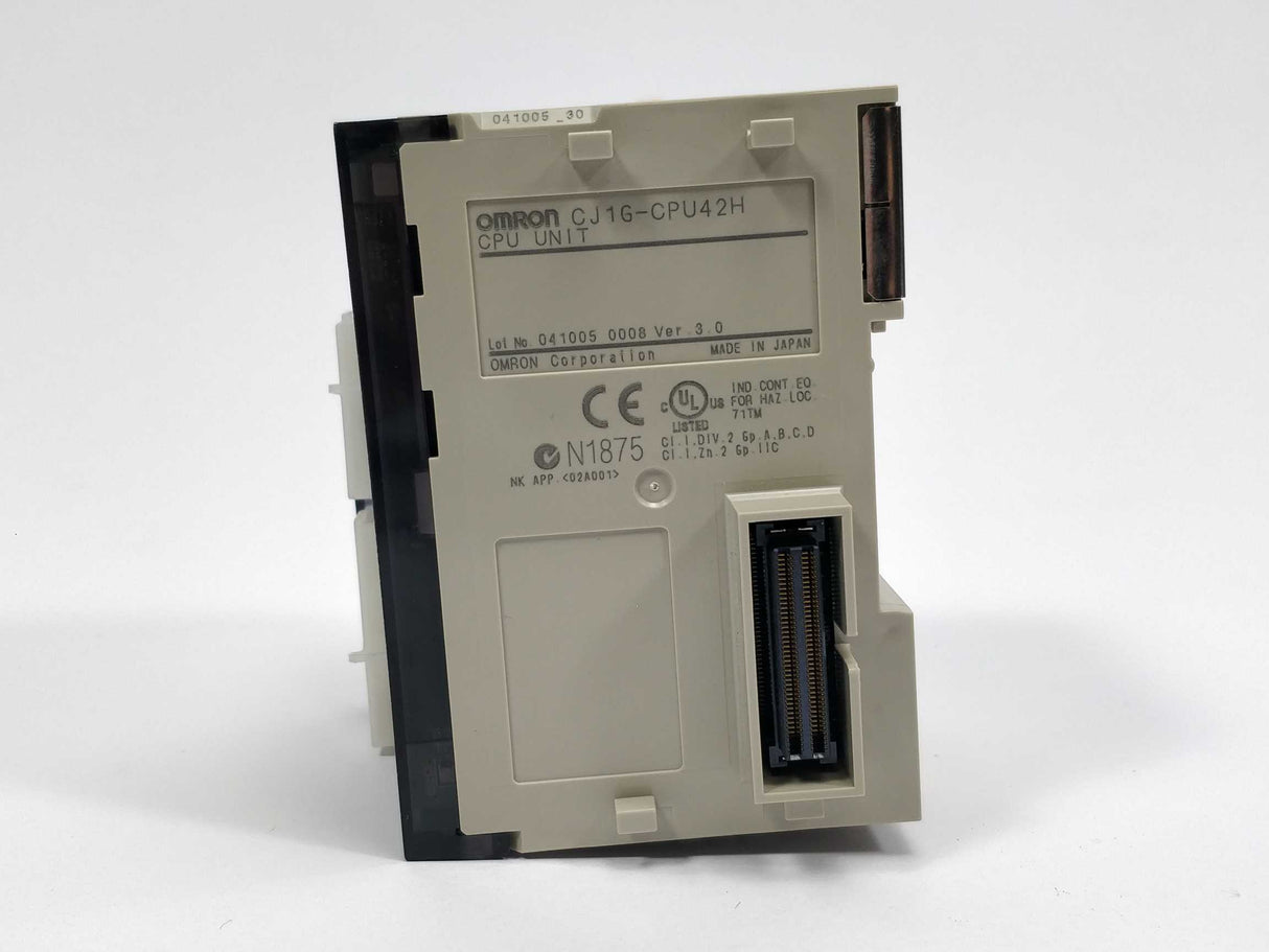 OMRON CJ1G-CPU42H CPU unit ver.3.0