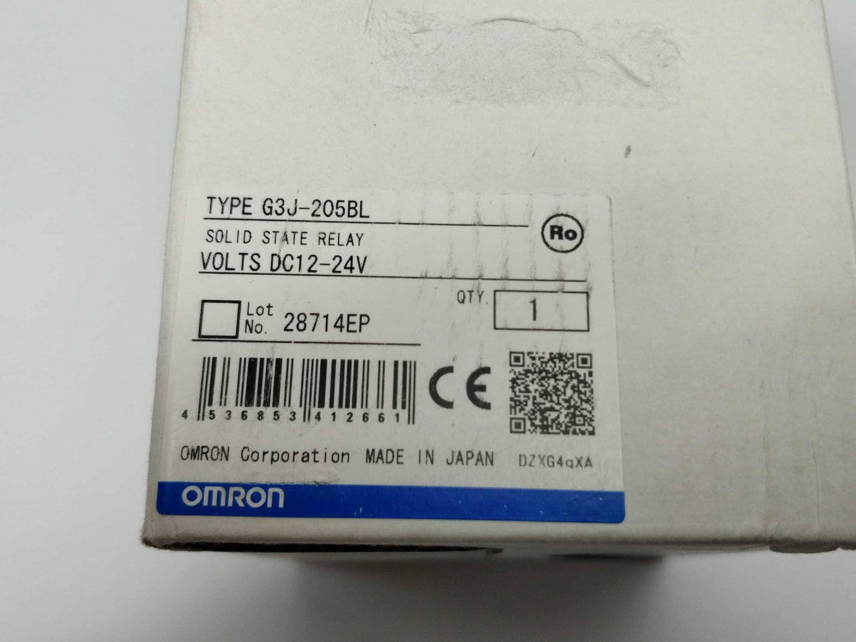 OMRON G3J-205BL Solid state relay