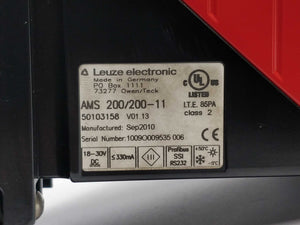 Leuze 50103158 AMS 200/200-11 Distance Measuring V01.13