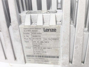 LENZE E82MV751_4B001 ID.-No.: 00490763 Inverter 8200 motec