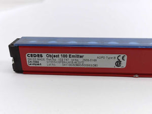 Cedes 103747 Object 100 Light Curtain. Emitter & Receiver