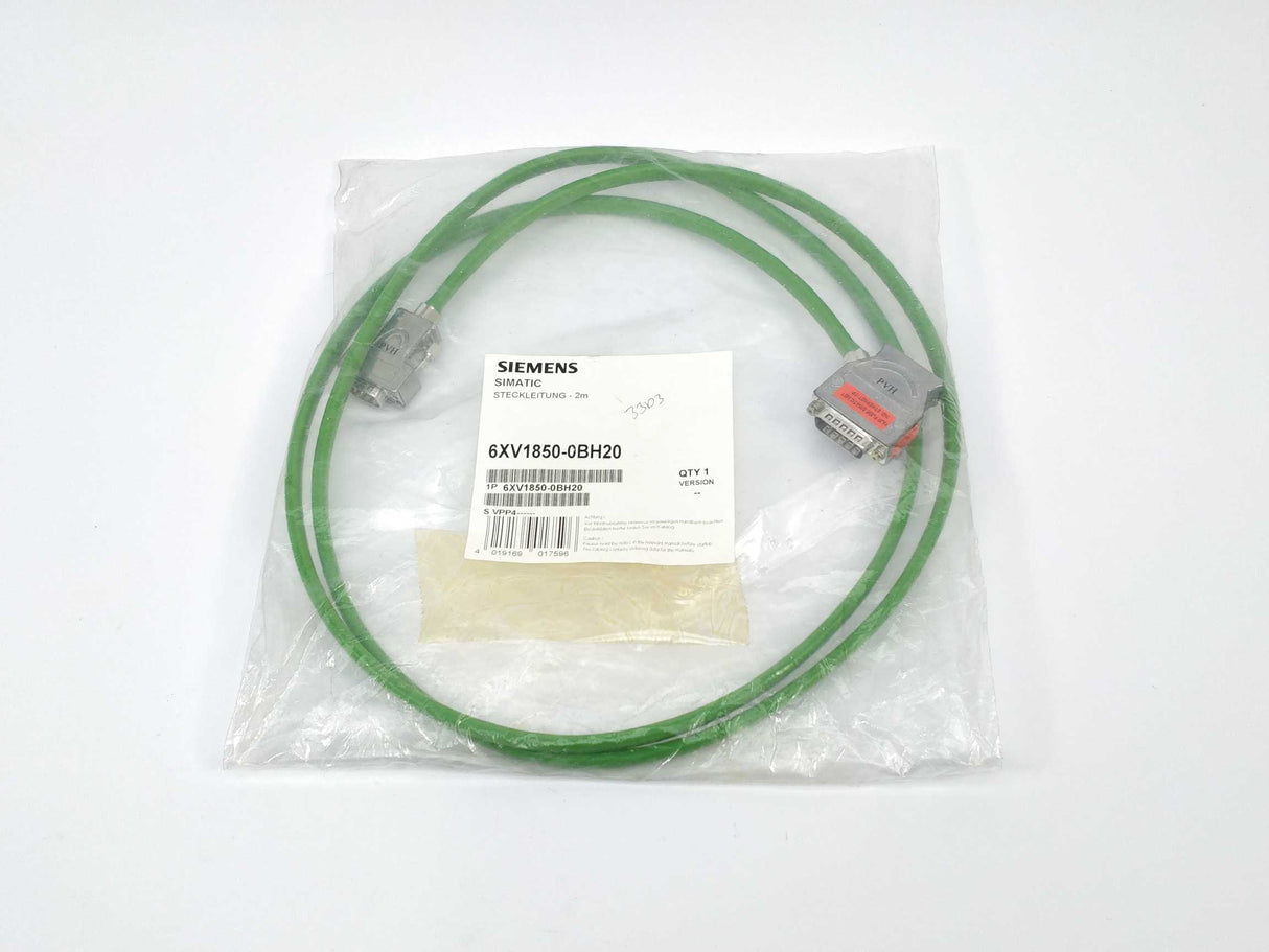 Siemens 6XV1850-0BH20 ITP Standard Cable 9/15 with Connector, 2m