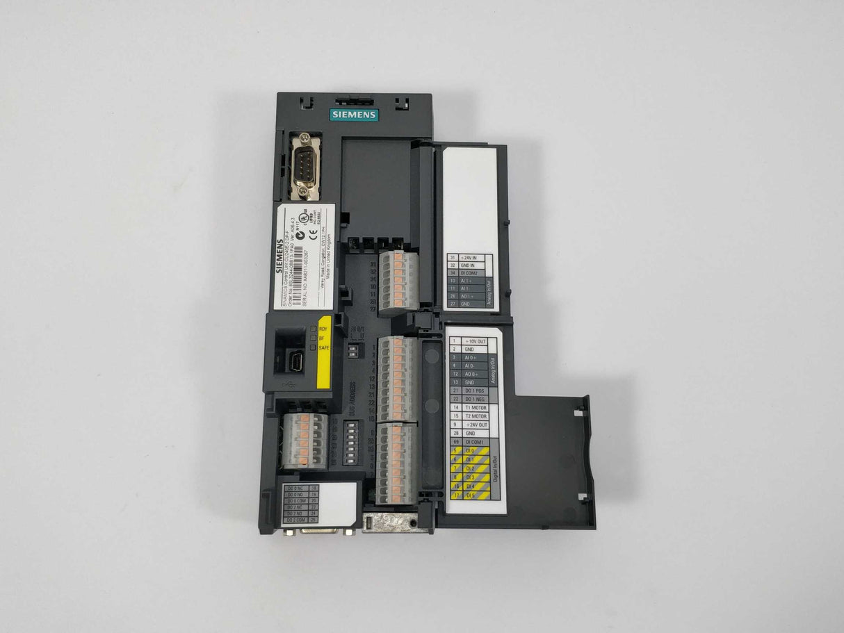 Siemens 6SL3244-0BB13-1PA0 Control unit CU240E-2 DP-F ver.A06-4.3