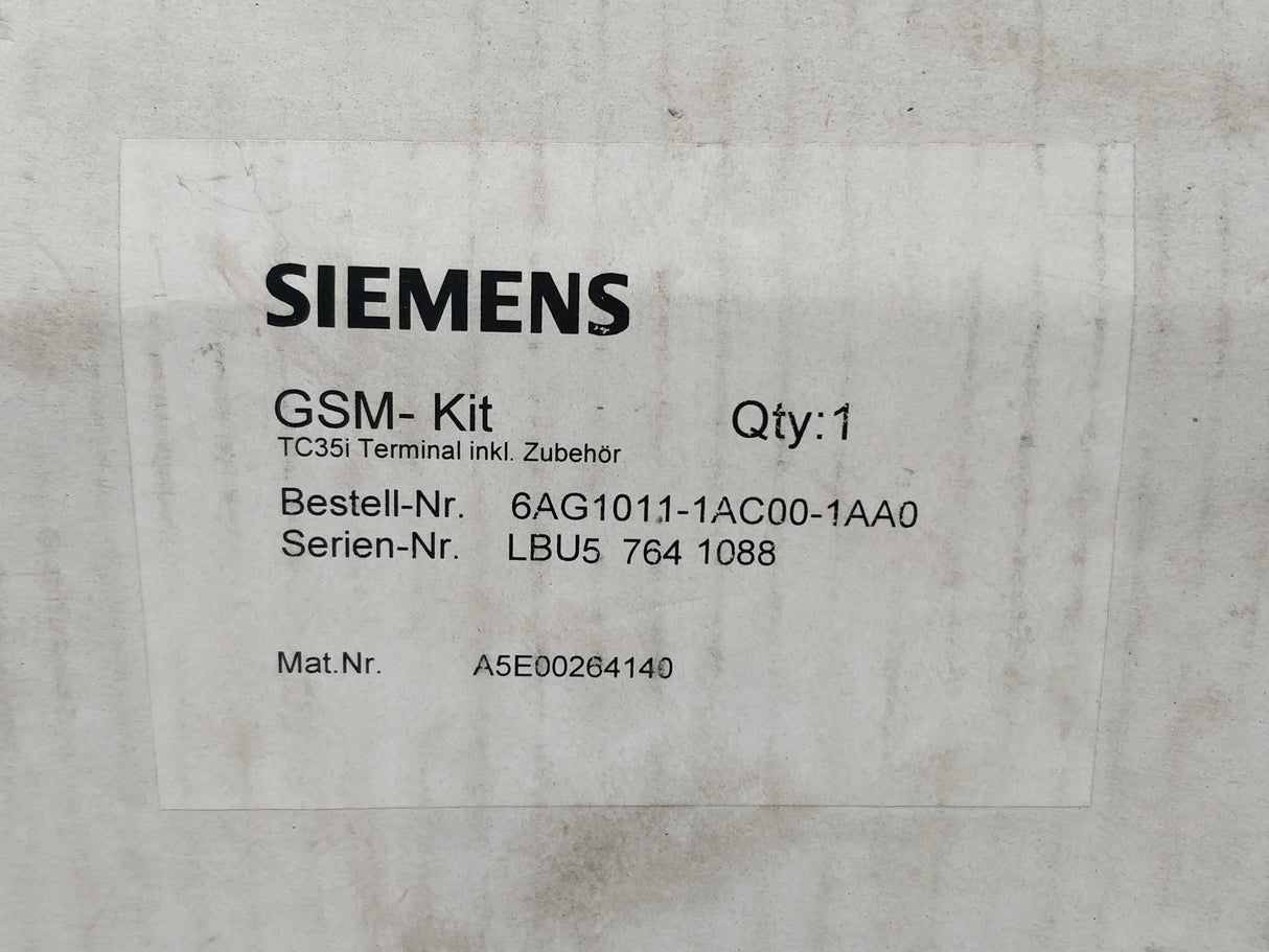 Siemens 6AG1011-1AC00-1AA0 SIPLUS GSM-KIT TC35IT