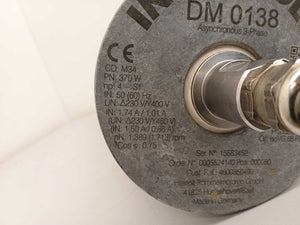 Interroll DM 0138 Drum Motor - i49,20 - 370W - Ø 138,0mm FW 507,0mm