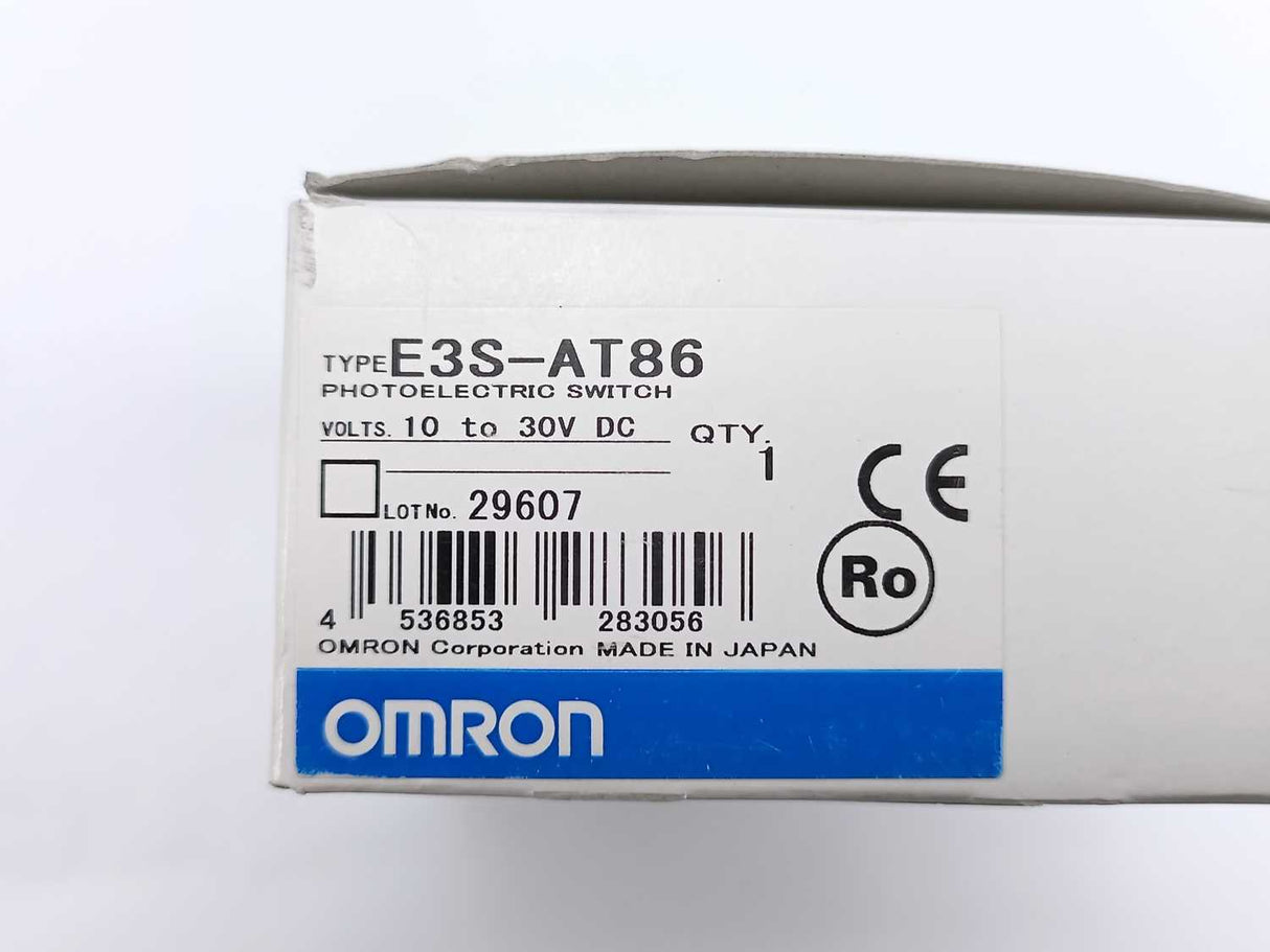 OMRON E3S-AT86 Photoelectric switch 10 to 30 VDC