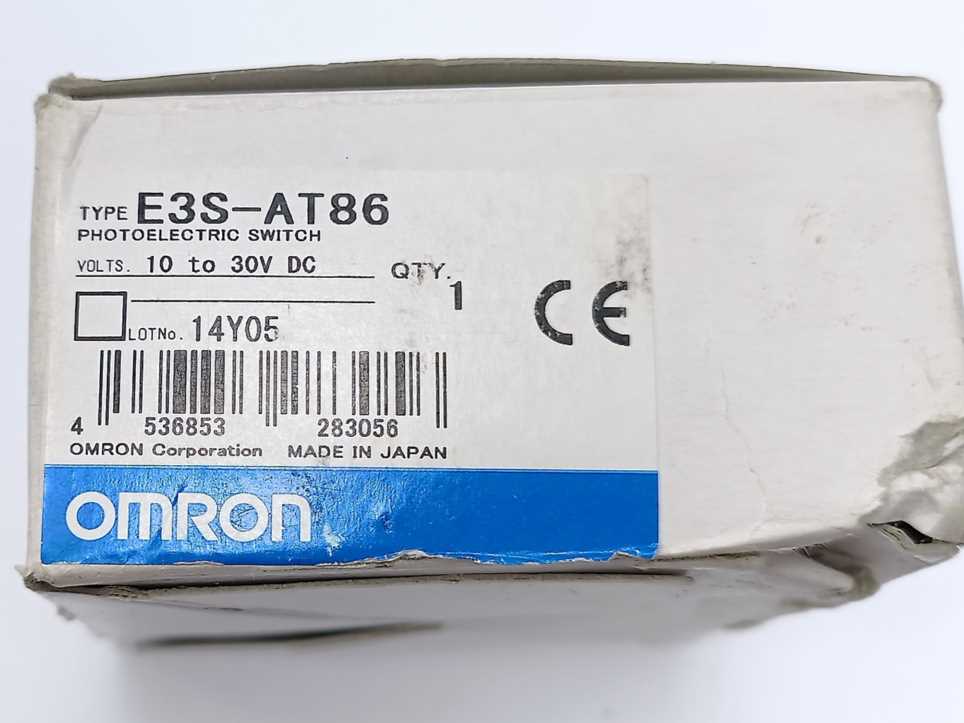 OMRON E3S-AT86 Photoelectric switch 10 to 30 VDC