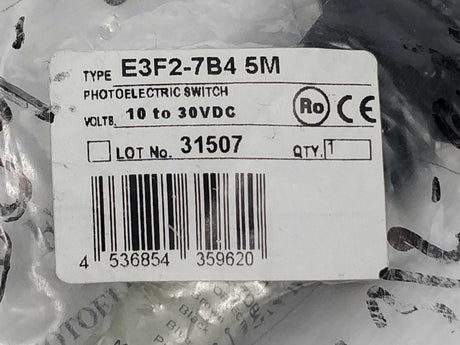 OMRON E3F2-7B4 5M Photoelectric switch 10 - 30VDC