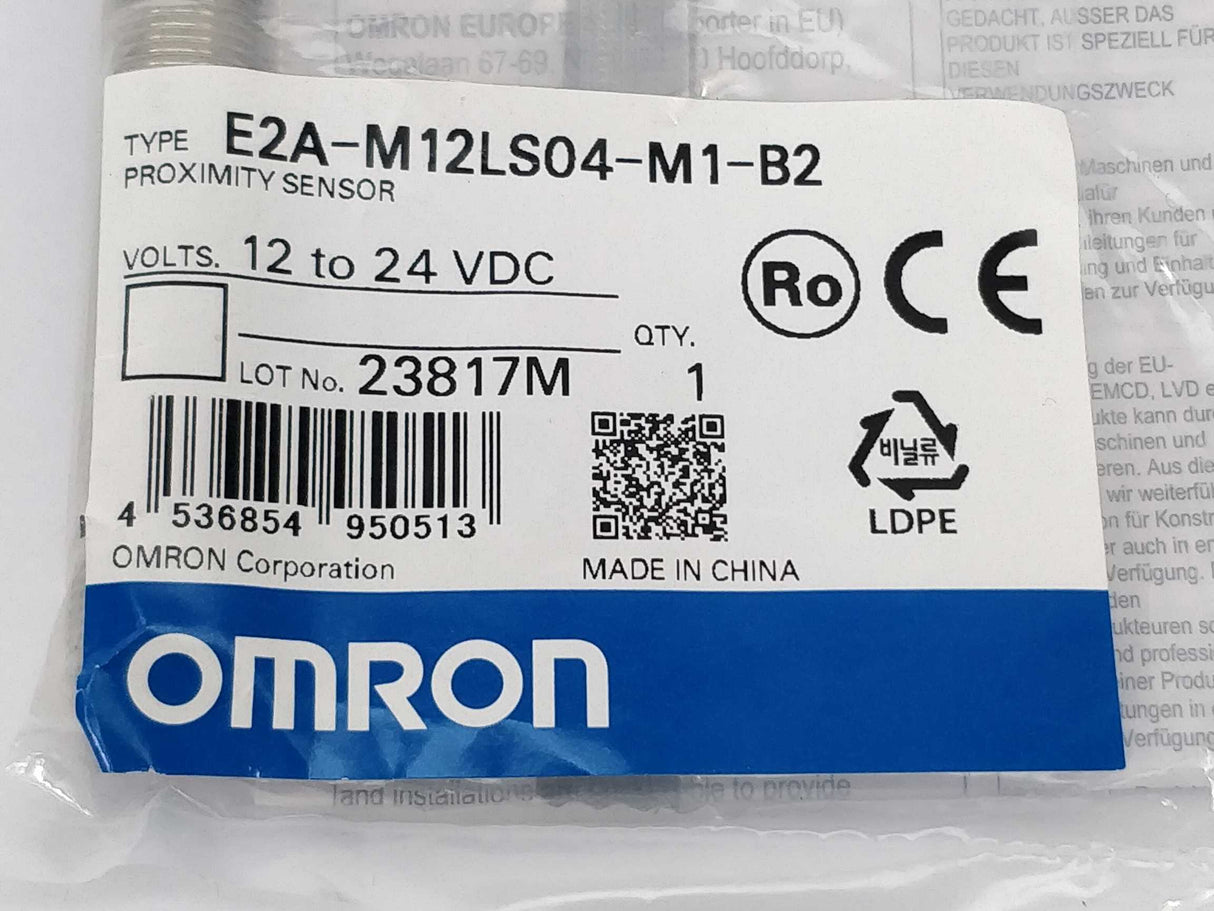 OMRON E2A-M12LS04-M1-B2 Proximity sensor