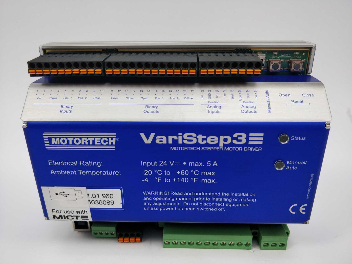 Motortech 31.01.960 VariStep3 Stepper motor control