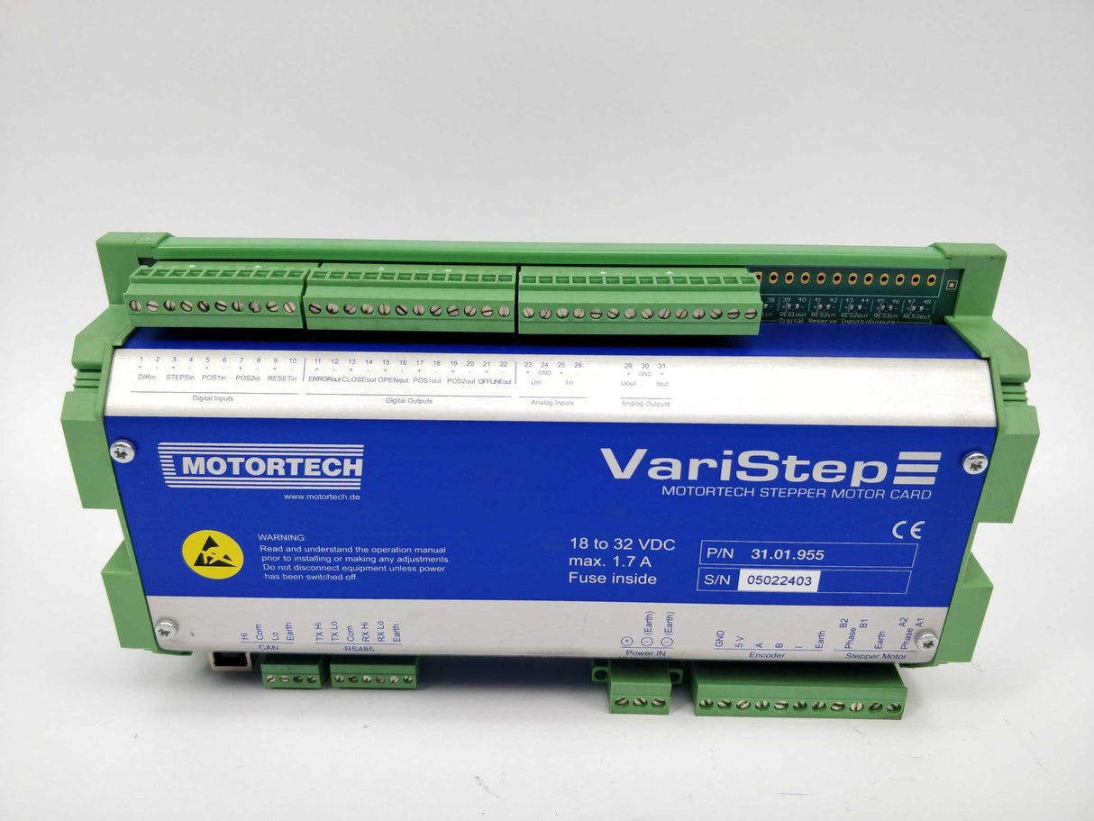 Motortech 31.01.955 VariStep3 Stepper motor control