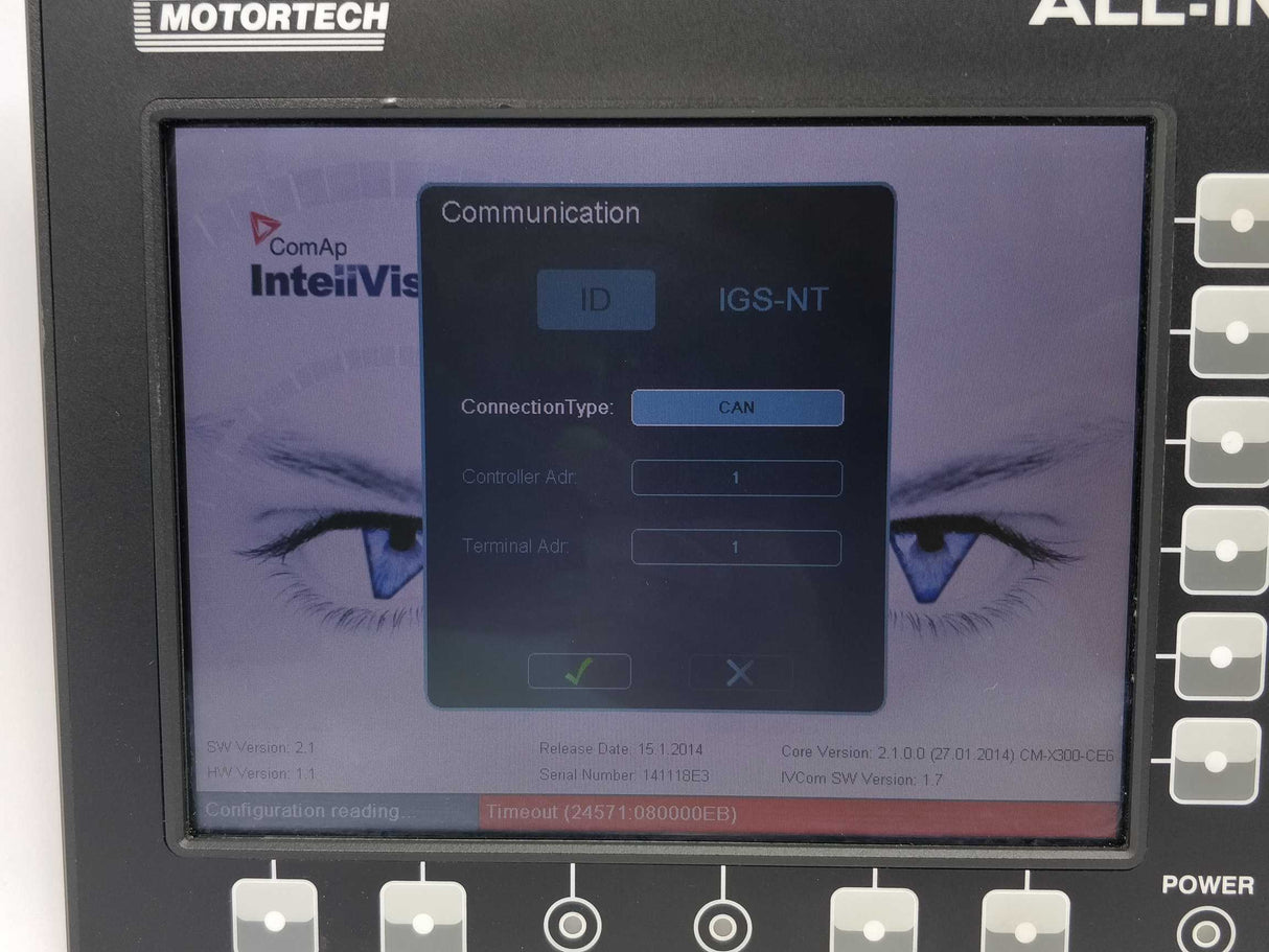 Motortech 63.50.101 AIO-Vision 8 TFT Color Display