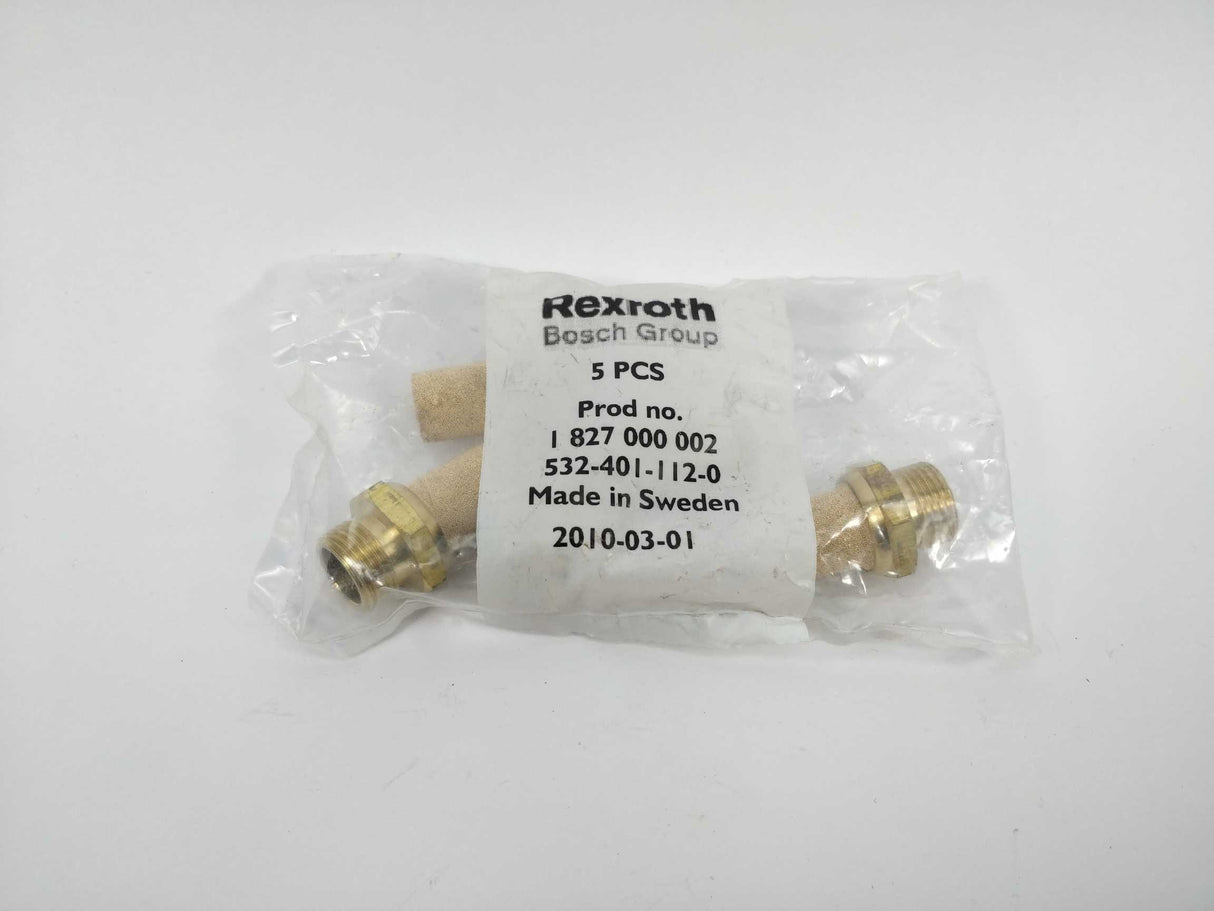 Bosch / Rexroth 1827000002 Silencer 5pcs