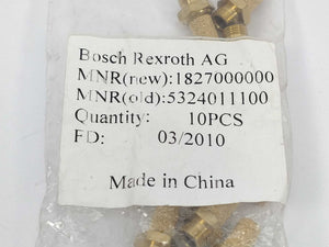 Bosch / Rexroth 1827000000 Silencer 10pcs