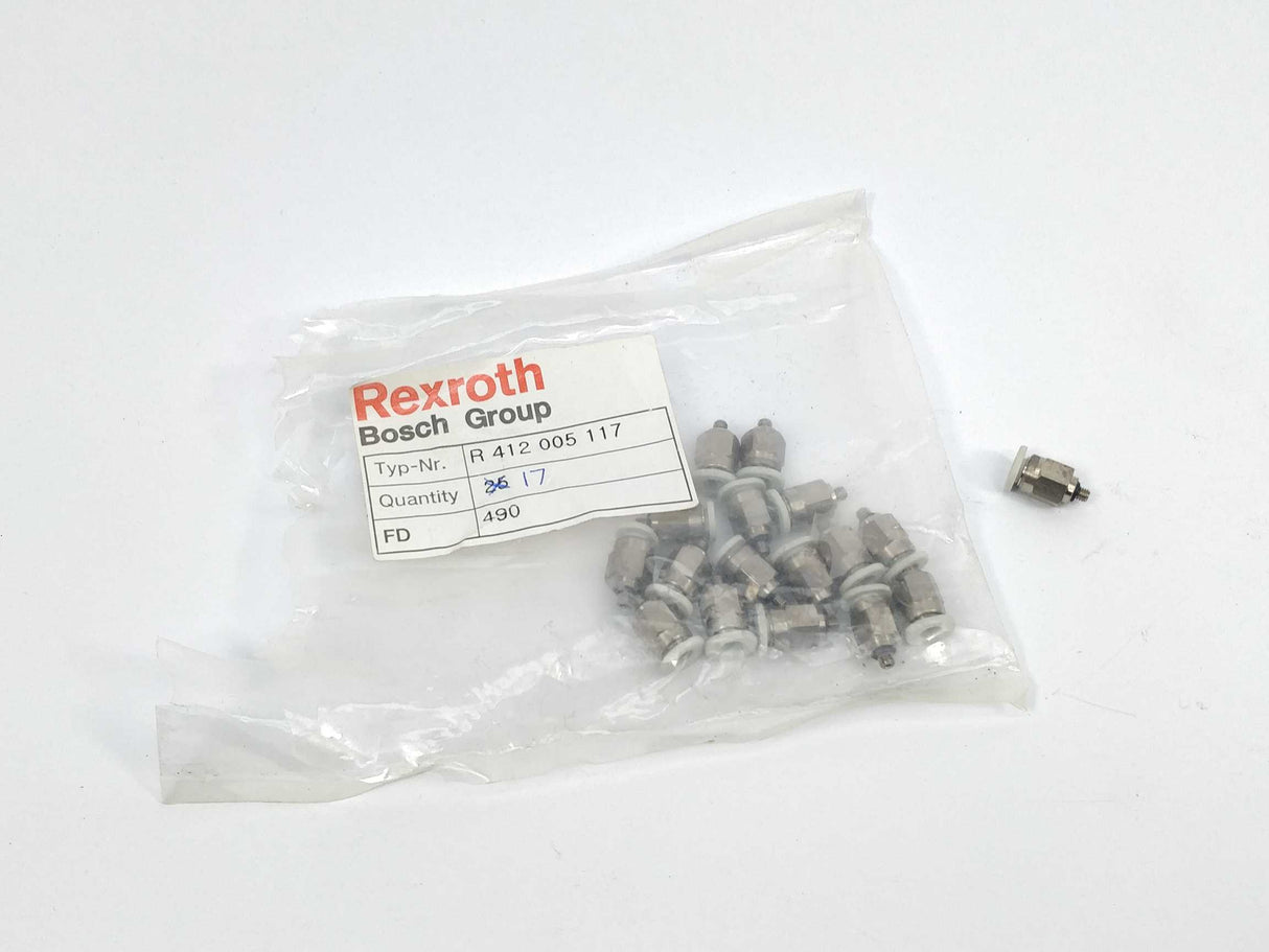 Bosch / Rexroth R412005117 Fitting 17pcs