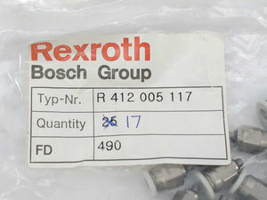 Bosch / Rexroth R412005117 Fitting 17pcs