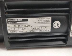 KOLLMORGEN SM45-M3000-G Servo Motor