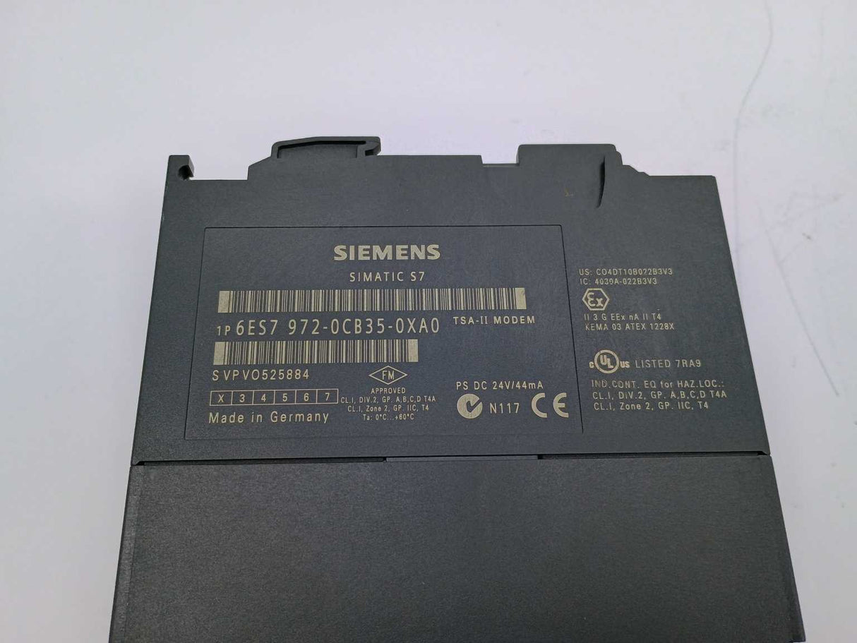 Siemens 6ES7972-0CB35-0XA0 SIMATIC S7 TSA-II Modem TS Adapter