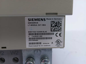 Siemens 6SN1123-1AA00-0LA3 Simodrive 611 Power Module