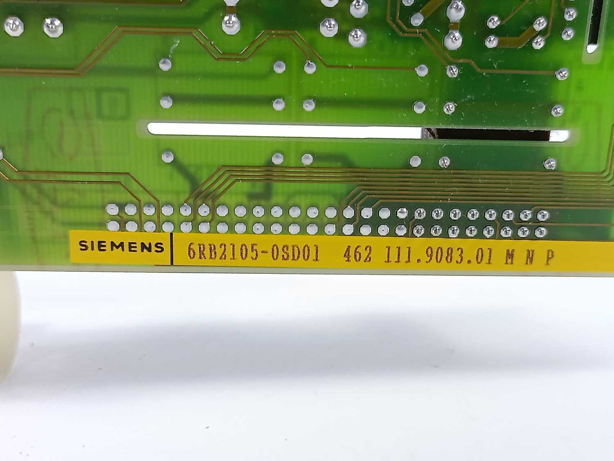 Siemens 6RB2105-0SD01 Power board