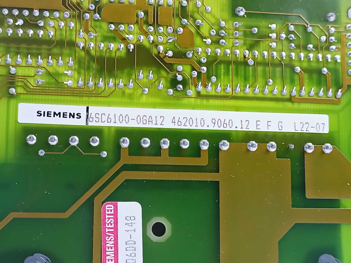 Siemens 6SC6100-0GA12 Power supply board